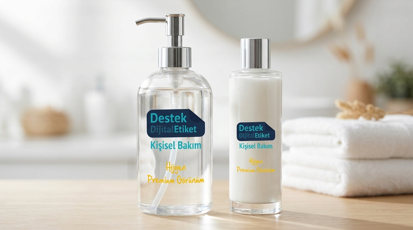 Cilt bakım ürünlerinde premium kozmetik etiketleri