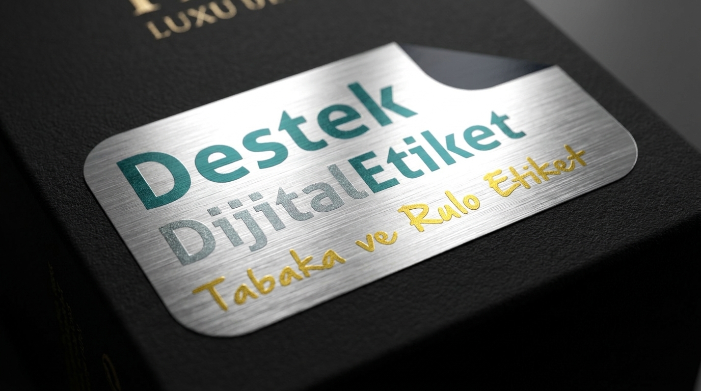 Makyaj ürünleri için premium etiket çözümleri