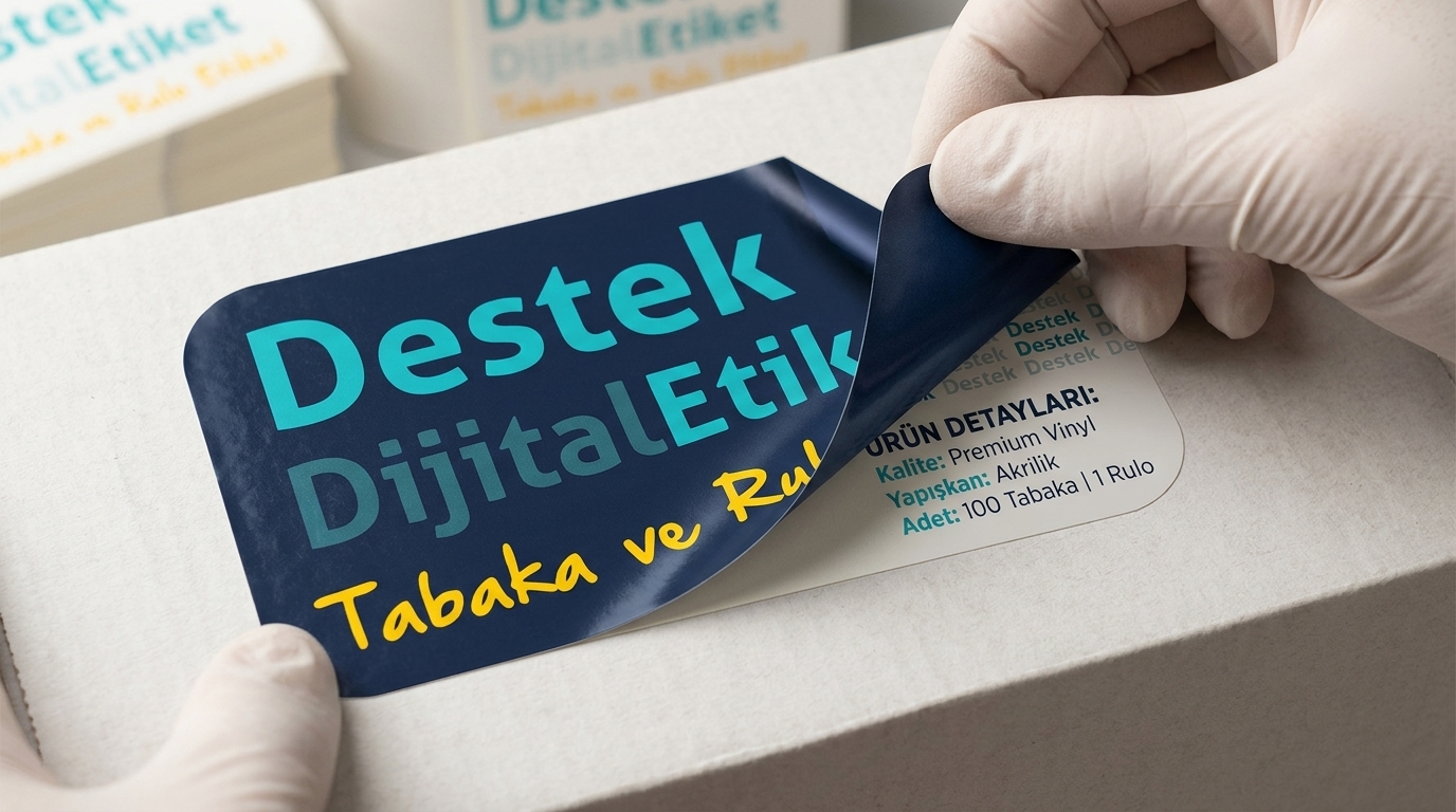 Piggyback etiket teknik gösterim görseli