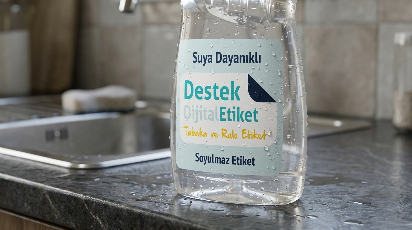 Temizlik ürünlerinde etiket uygulamaları