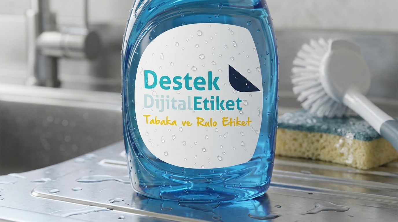 Temizlik etiketinde yüzey dayanım testi